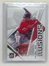 Juan Soto 2019 Donruss Optic Baseball - Illusions - Washington Nationals
