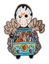 Iron On Patch featuring Slasher Horror Jason Mystery Machin Pop Culture Classics