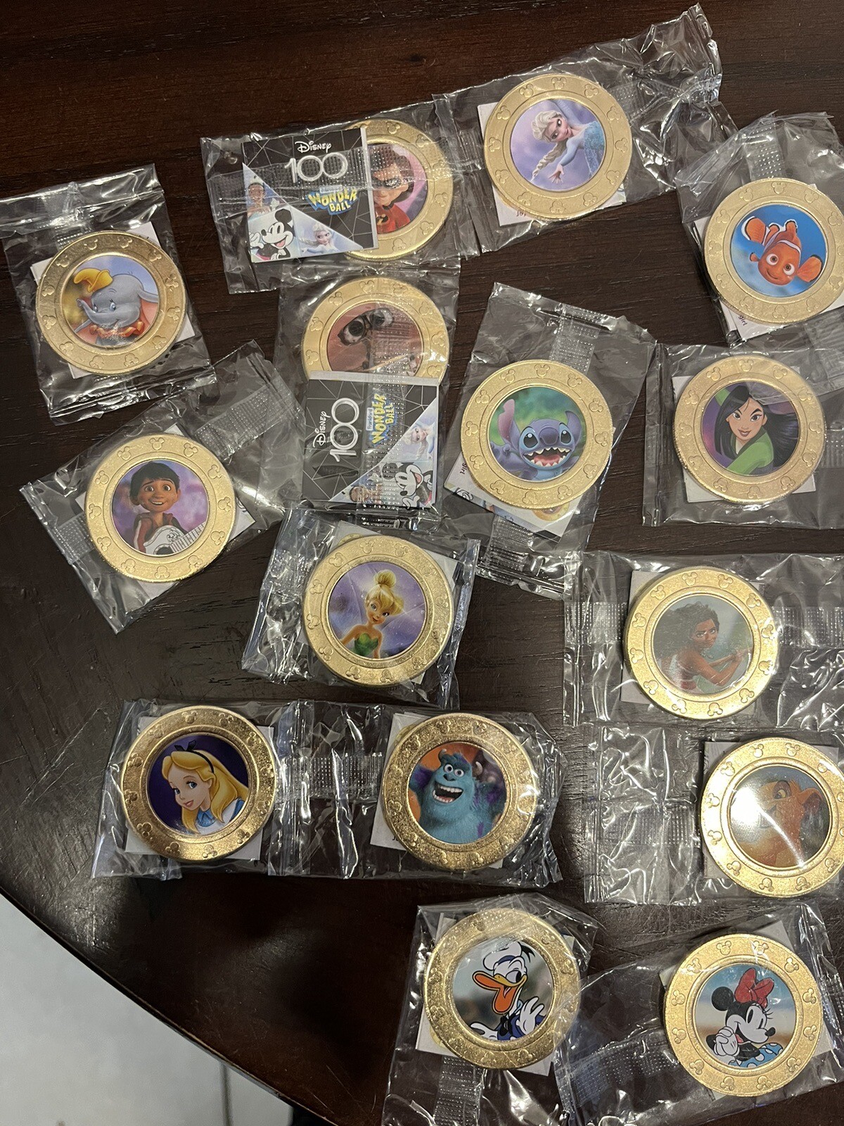 Disney Mickey and Friends Wondermates Wonderball Coins YOU CHOOSE YOUR