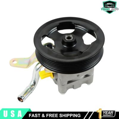 Power Steering Pump for Infiniti EX37 G35 M35 Q40 Q50 Q60 Q70 w/ Pulley
