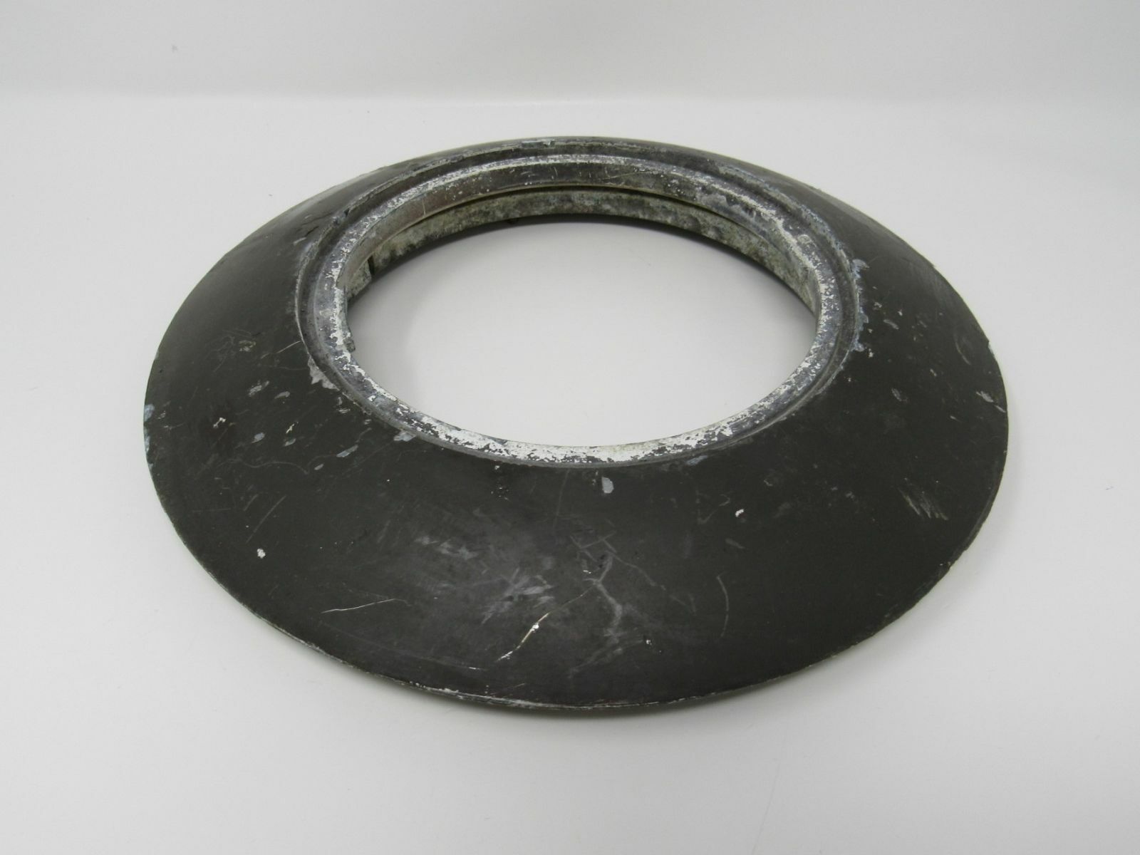 Commercial Flush Mount Ceiling Light Ring Round Brown/White Outer Diameter 10in