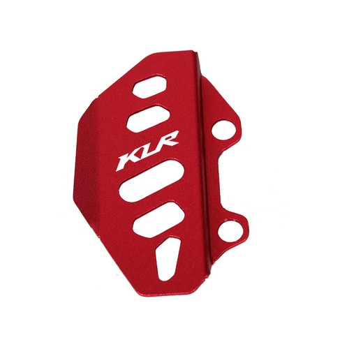 For Kawasaki KLR650 2008-2018 KLR LOGO Rear Brake Fluid Reservoir Guard Cover - Picture 23 of 26
