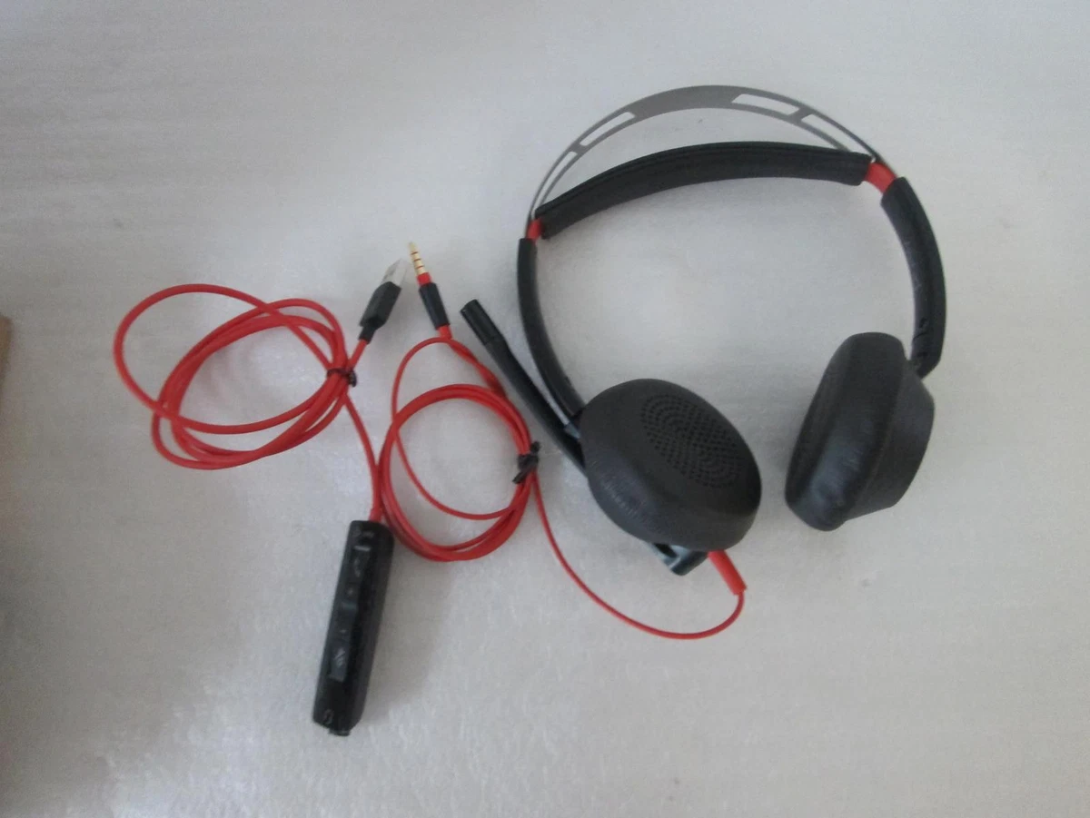 POLY BLACKWIRE 5220 C5220 USB A WW HEADSET C5220T eBay