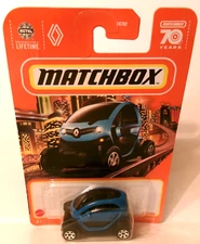 2023 MATCHBOX 1:64 MBX METRO 82/100 BLUE 2022 RENAULT TWIZY