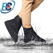 Reusable Rain Shoe Anti-slip Waterproof Covers Unisex Overshoes Boots Protector