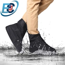 Reusable Rain Shoe Anti-slip Waterproof Covers Unisex Overshoes Boots Protector