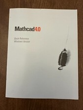 Mathcad 4.0 Windows Version Quick Reference Guide