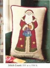 JOLLY OLD ST. NICK - CROSS STITCH PATTERN ONLY   HM  - ERYW