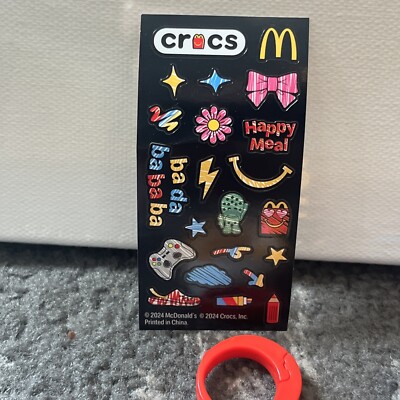 マクドナルド米国版ハッピーミールクロックス”コンプリート8種” 2024 CROCS USA McDonalds Full Set of 8 Collection Unboxing