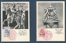 carte  1er jour   la paire croix rouge   13  Marseille     1960             d