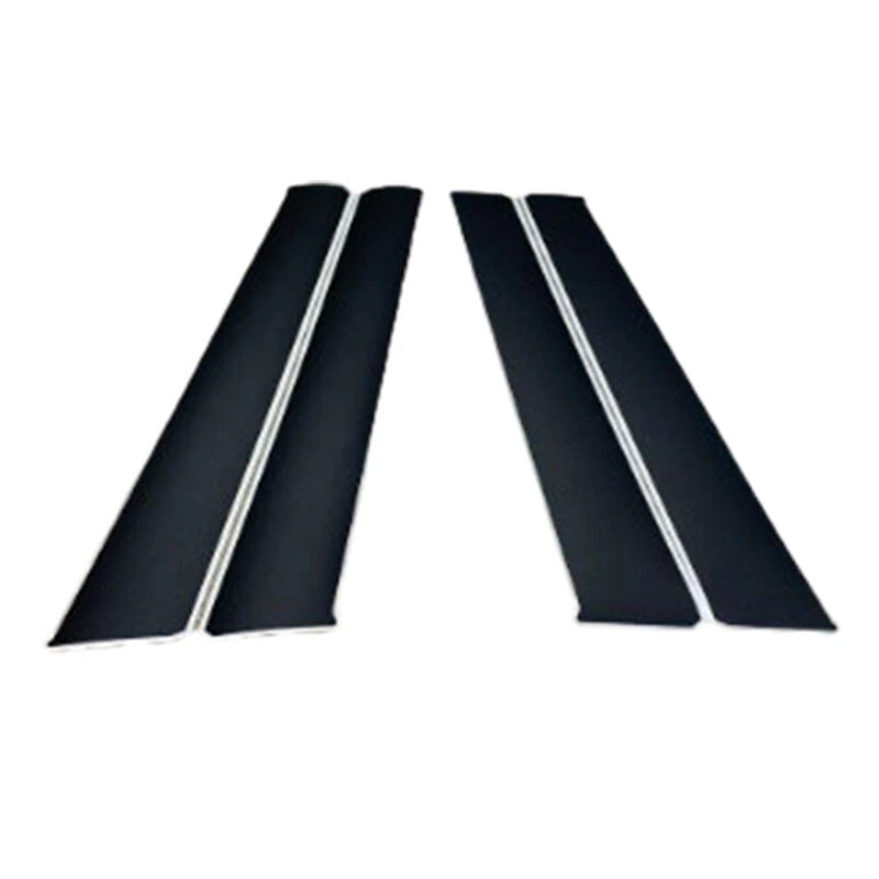 Fit For Peugeot 307 2001-2008 Door Window Panel Pillar Post Trim Decal Cover 4x — 第 2/4 张图片