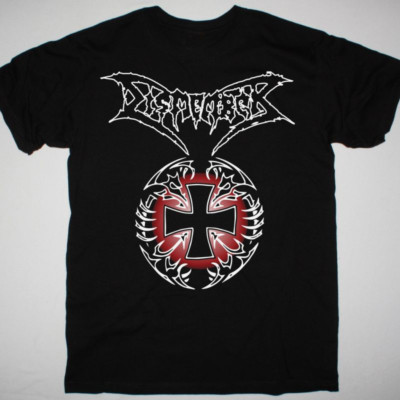 Dismember T-Shirt Ufficiale, Band Logo, Nero, Taglia XL