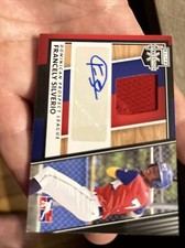 Panini Elite Extra Edition Francely Silverio Auto Swatch