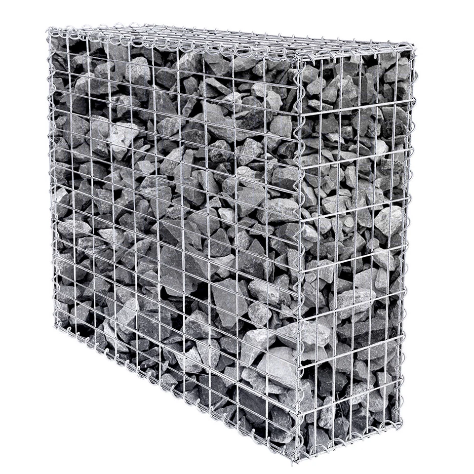 2 Stück Gabionen Mauersteinkorb Steinkorb Wand Drahtkorb für Gartenzaun Gabione - Bild 4 von 4