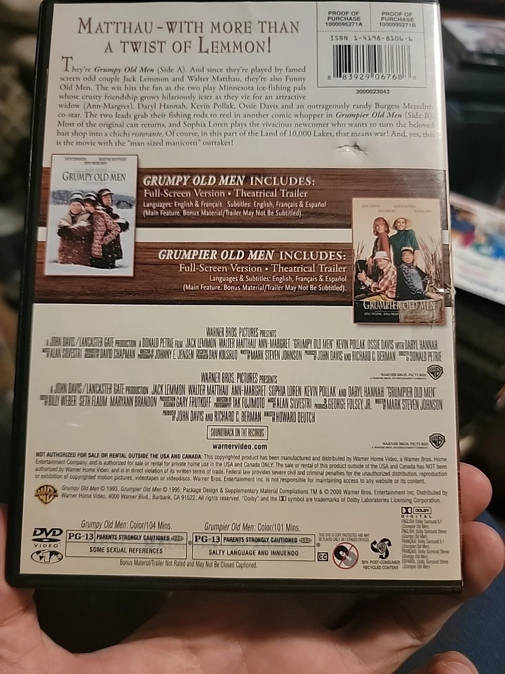 Grumpy Old Men DVD Double Feature - Image 2 of 2