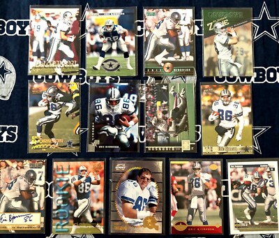 Dallas Cowboys ERIC BJORNSON (13) Lot NO DUP Rookie RC Autograph AUTO Huskies SP