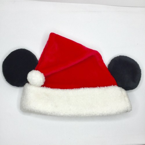 Disney Mickey Mouse Ears Santa Hat 