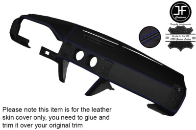 BLUE STITCH DASH DASHBOARD LEATHER COVER FITS NISSAN 300ZX