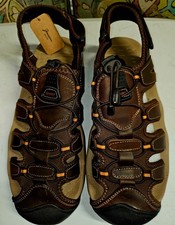 Jonsen Milan Men's Sandal NWB Dark Brown 10wn