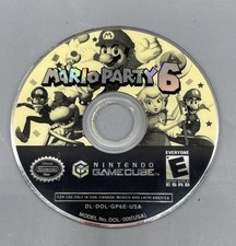 Mario Party 6 (Nintendo GameCube, 2004) Loose- Disc Only