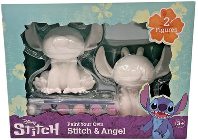 Disney Stitch Angel Paint Your Own Set 2 Figuren