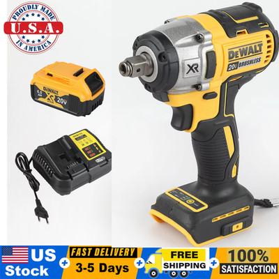 Dewalt DCF880 20V Max XR Brushless Cordless Impact Wrench-205N·m Full Charge Kit