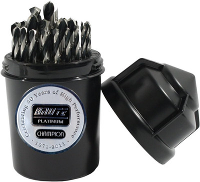 Champion Brute 29Pc HSS Drill Set 1/16-1/2'' 135° Split Point Index