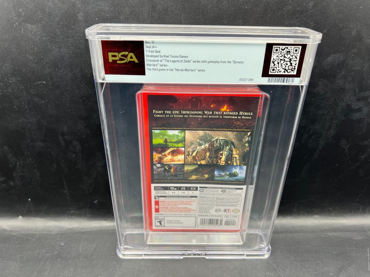Hyrule Warriors Age of Imprisonment Nintendo Switch 2 PSA 10 A++