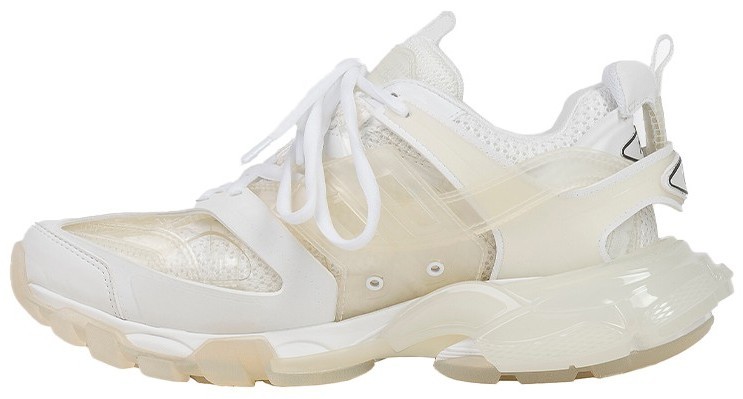 Balenciaga Track Sneaker Clear Sole - White Cream for sale | eBay