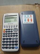 Casio FX-9750GII Graphing Calculator with Cover TESTED WORKS