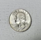 1956-D Silver Washington Quarter, Brilliant Uncirculated