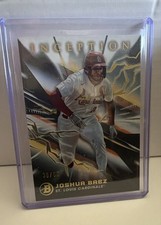 2023 Bowman Inception - Joshua Baez #45 Gold Foil Electricity /50 (RC)