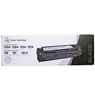 LD Laser Toner Cartridge Black HP 125A, 128A, 131A, 131X Canon 116, 131 Open Box
