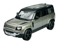 Bburago 2022 Land Rover Defender 110 Graphite 1:24 Die Cast Metal Model New Box