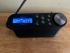 Roberts Play 10 DAB & FM Digital Radio Portable Backlit Display in Black - Read!