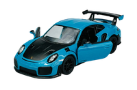 Kinsmart Porsche 911 992 GT2 Rs Blau 1:36 Die Cast Metal Model No Box KT5408