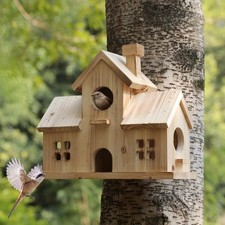 Bird House,Large Bird Houses for Outside,Hummingbird House,Bluebird Finch Woo...
