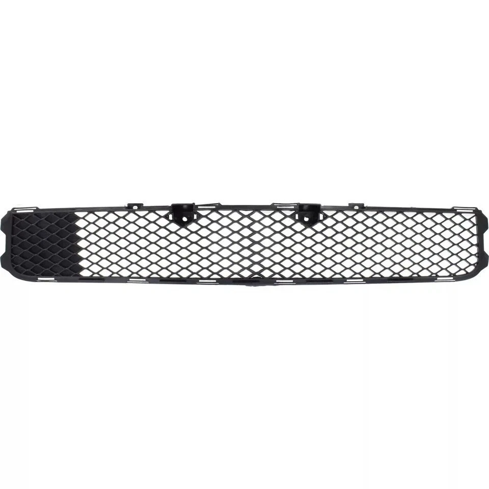 Bumper Upper Lower Grille Chrome & Black For 2008-2015 Mitsubishi Lancer Front — 第 2/4 张图片