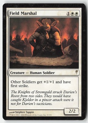 MTG - Field Marshal #5 - Regular - CSP Coldsnap