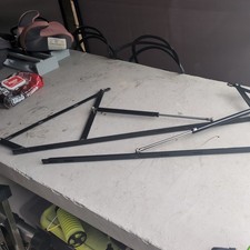 Ottoman Storage Bed Lift Mechanism & Gas Struts Set 900N 800N 1000N 1200N -380mm