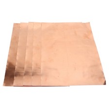 5Pcs Copper Foil Sheet Single Sided Conductive Shielding Paper Electromagne