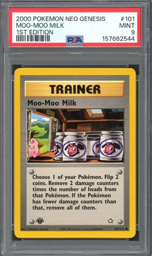 Moo-Moo Milk (1st Edition) graded PSA 9 for sale on eBay