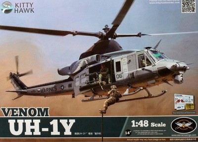 UH-1Y Venom Kitty Hawk KH80124 1/48 Scale | eBay