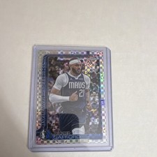 Topps 2025-26 Chrome X-Fractor Daniel Gafford #78 Dallas Mavericks NBA Card