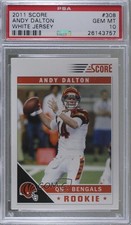 2011 Score Rookie Factory Set Update Andy Dalton #308 PSA 10 GEM MT 0j6