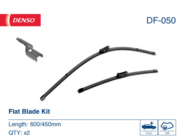 Denso DF-050 Scheibenwischer Set FüR Vw Skoda Alfa-image