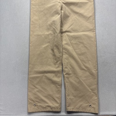 ORVIS Helly Hansen Vtg Waterproof Gore-tex Over Pants Mens S Adjustable Waist