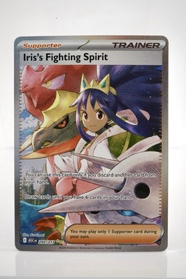 Iris's Fighting Spirit 292/217 Ascended Heroes SIR English (READ DESCRIPTION)