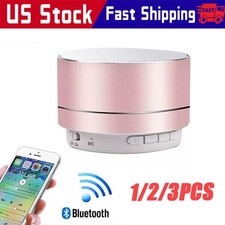 Mini Portable Bluetooth Speaker Rechargeable Wireless Stereo Bass USB/TF/FM Mode
