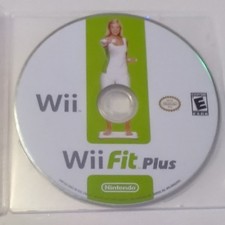 Nintendo Wii Fit Plus Nintendo Wii Disc Only Wii Fit Series Fitness Game E